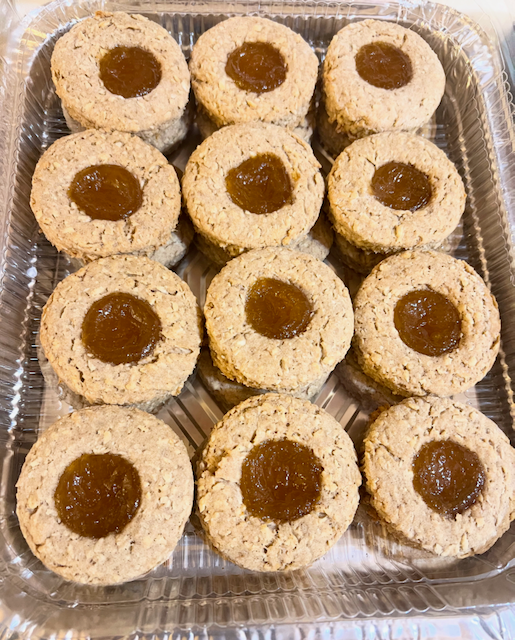 Coconut and Pineapple Jam Cookies